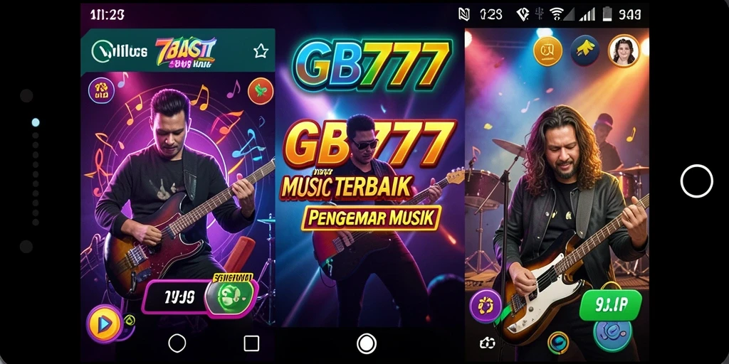 Tampilan gameplay menampilkan keseruan menjawab tantangan musik.