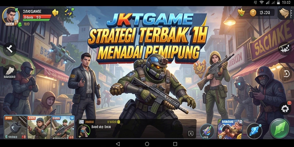 Tampilan menarik dari gameplay strategis JKTGAME yang penuh aksi.