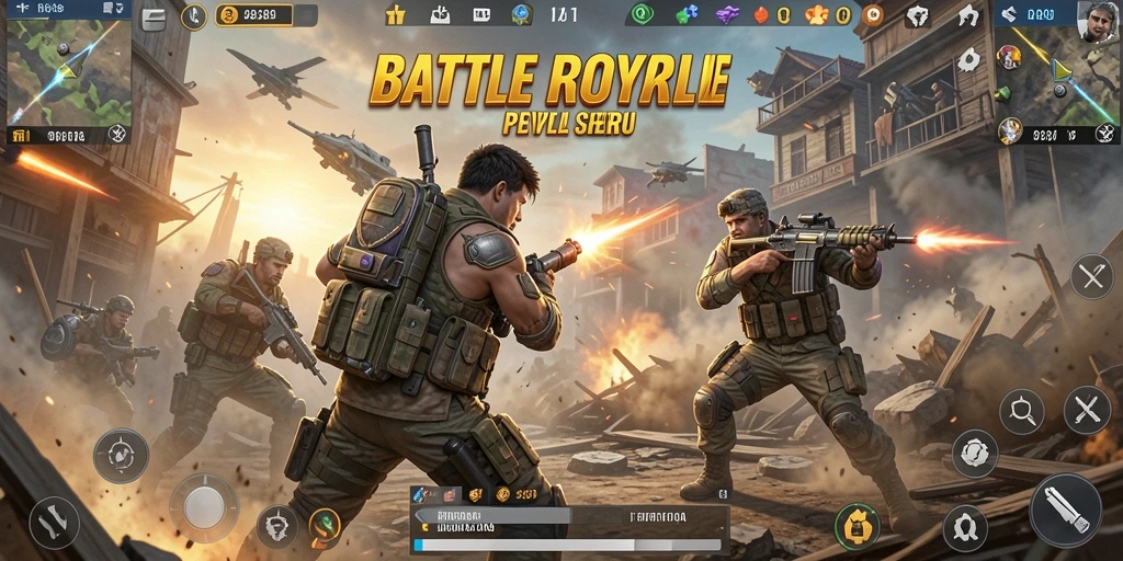 Gameplay seru di <strong>RR89</strong>, pertarungan intens dan visual menakjubkan.
